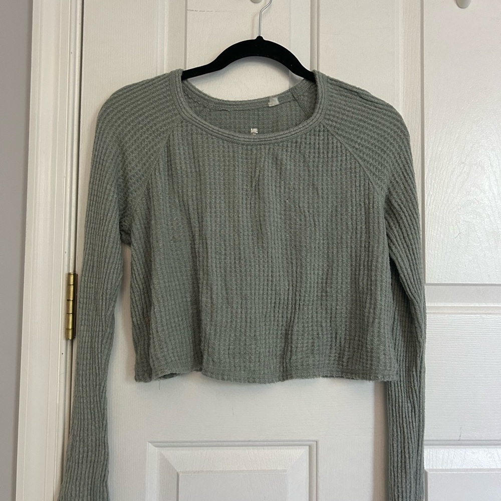 Pacsun Waffle Knit Long Sleeve